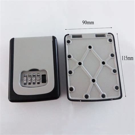 stainless steel lock box|metal lock box with combination.